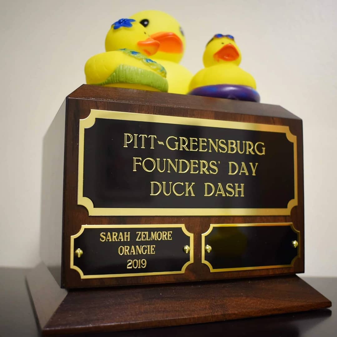 Duck Dash trophy