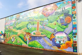 Completed Mt. Pleasant mural