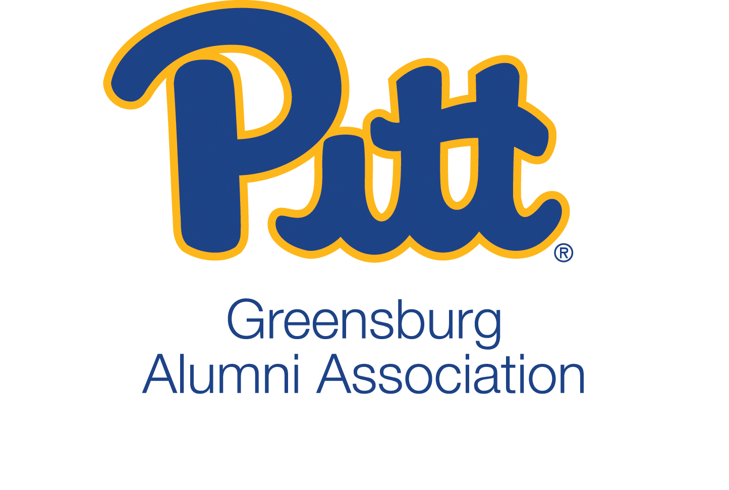 Pitt-Greensburg Alumni Association script logo