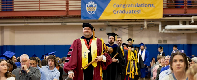 Commencement procession