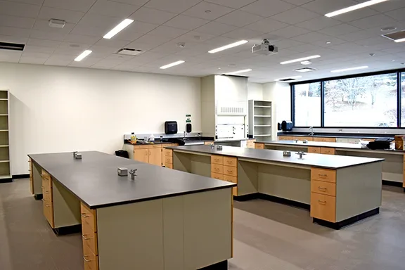 Laboratory space in Life Sciences Building