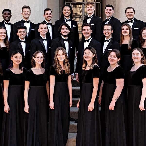 Greensburg students perform as part of a choir.